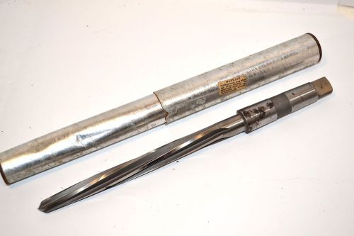 NOS FPB TOOLS 11/16&#034; HSS 3MT Spiral Flute Bridge Reamer 5 Flute OAL 12&#034; #M1C5.1D