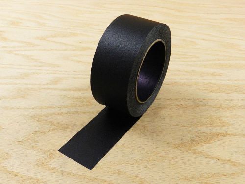 1 professional grade 2&#034; black painters masking trim edge tape 180&#039; 60 yd roll for sale