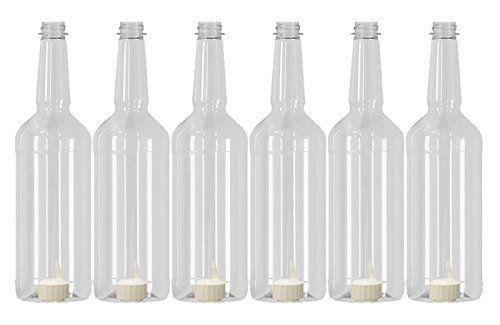 Long Neck 32oz Quart Bottles With Flip-Top Caps