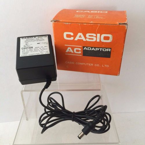Vintage Casio AC Adapter Model AD-IU Input AC-120V