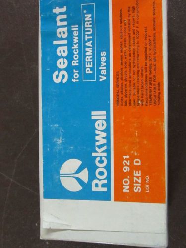 Rockwell lot of 5 boxes sealant no. 921 size d box of 24 sticks for sale