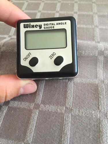 USED ONCE Wixey Digital Angle Gauge