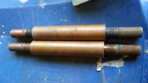 25 pounds scrap - 2 inch diameter cu copper round rod bars (solid lathe stock) for sale