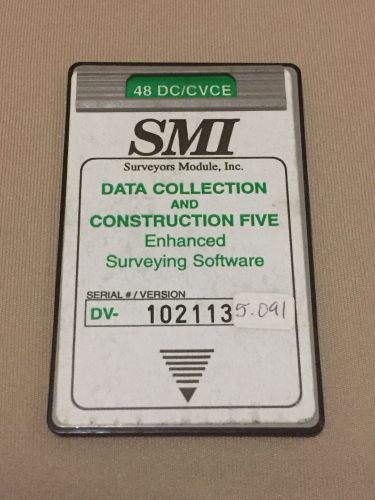 SMI 48 DC/CVCE Construction Five Card for HP 48GX Calculator
