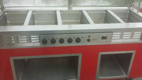 STEAM TABLE 5/BAY*WORKS GREAT,VERY NICE AND CLEAN!! CATERING,HOT FOOD,BBQ,EVENTS