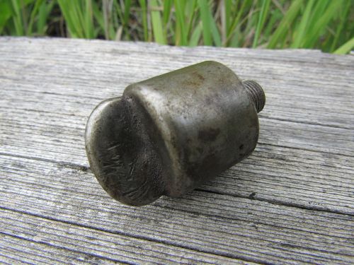 Unusual antique hit &amp; miss / other small engine grease cup / fitting