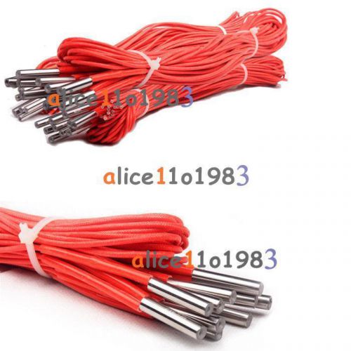 2PCS Reprap 12v 30W Ceramic Cartridge Wire Heater For Arduino 3D Printer Prusa