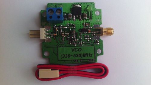 330-530 Mhz VCO,+18dBm(63mW),sinusoidal,Voltage Controlled Oscillator Frequency
