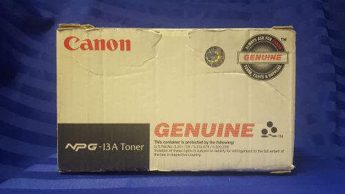 (2) Genuine Canon 1384A011 NPG-13A Black Toner for the NP6035 NP6035F NP6230