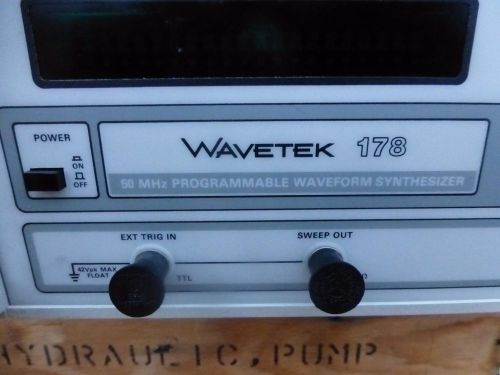 Wavetek model 178-s-1159 programmable waveform synthesizer for sale