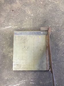 Vintage monarch paper cutter