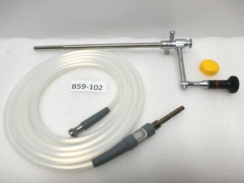 R.WOLF 8912.402 PANOVIEW Lumina Laparoscope 10mm 0° CO2 Laser W-FiberOptic Cable