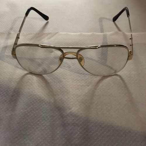 Vintage Safety Glasses 70&#039;s Aviator tear drop HIPPIE 4-Eyes Spectacles excellent