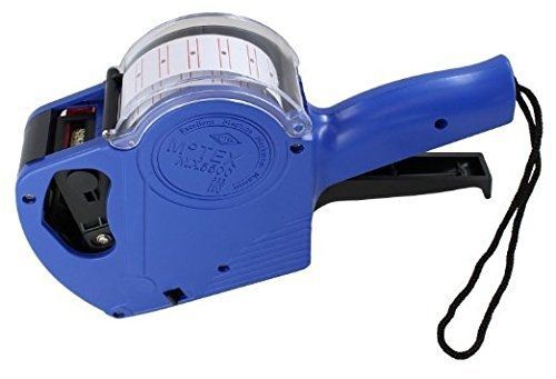 Metronic mx5500 eos blue 8 digits labeler price tag gun labeller included labels for sale