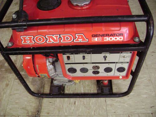Honda eb 3000 generator  -with the original manual for sale