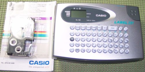 N110 tested - casio kl-60-l ez label printer label it thermal maker - 9mm for sale
