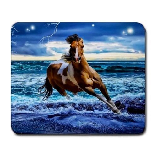Beach Horse Running Animal Large Mousepad Mouse Pad