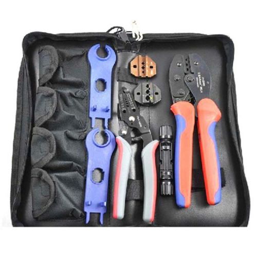 Agpv-1c mc3  mc4 solar crimping tool kits for solar panel cables for sale