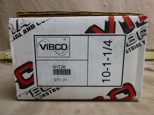 Vibco 4HT26 Pneumatic Vibrator, 325 lb, 5500 vpm, 80psi Model 10-1-1/4 BRAND NEW