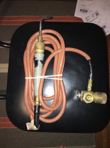 Turbo torch acetylene regulator with hose and a-5 torch tip for sale