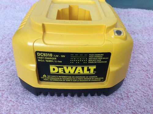 DeWalt DC9310 7.2-18v NiCad XRP NANO Lithium-Ion Battery Charger