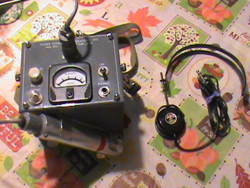 Fisher Labs C-16 M Scope Geiger Counter Vintage 1950s