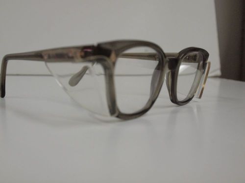 American optical (real glass) vintage safety glasses size 50/22m.m. for sale