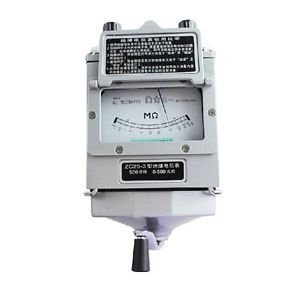 High quality Insulation Megohm Tester Resistance Meter Megger Megohmmeter ZC25-3