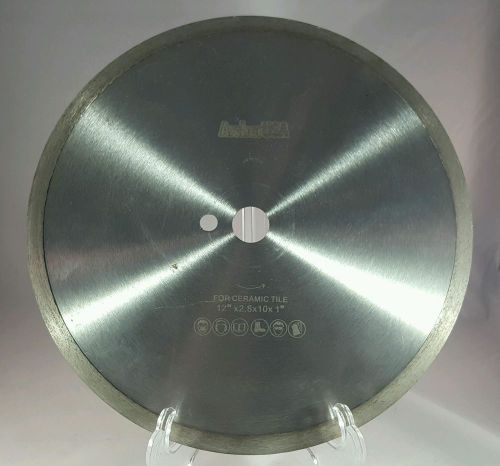 Archer USA 12&#034; Continuous Rim Diamond Blade For Tile Cutting