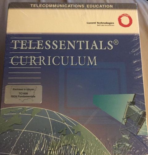 Lucent Technologies - Telessentials Curriculum: Course TC1606 ISDN fundamentals.