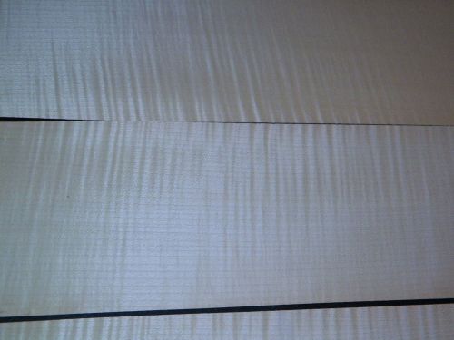Mild Curl Maple raw wood veneer, 5 x 28.5 inches                      4495-45