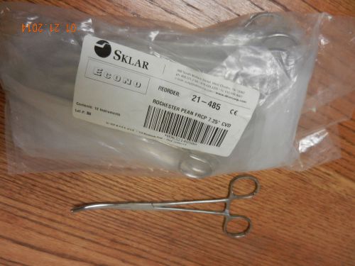 Rochester Pean Forceps 7.25&#034; curved X 12pcs