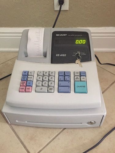 Sharp Electronic Cash Register Model XE-A102