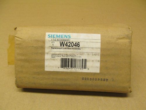 1 NIB I-T-E ITE SIEMENS W42046 REPLACEMENT LOAD BASE ASSEMBLY 100 AMP 100A 240V