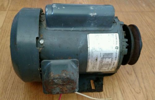 GENERAL ELECTRIC 5KC37RN34X 1/2 HP AC MOTOR THERMALLY PROTECTED 1725 RPM
