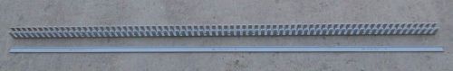 1&#034; wide x 2&#034; high x 6&#039; long panduit / wire duct w/ cover for sale