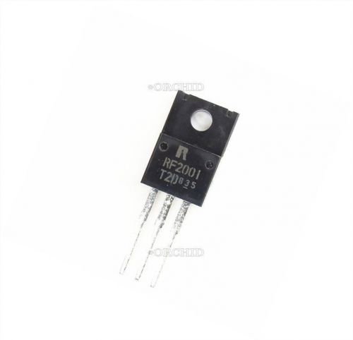 5 Pcs Rf2001t2d Rohm Diode Array Gp 200V 10A To220fn New D