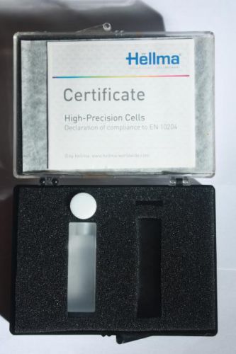 Micro cell 115-QS LP 10mm, VOL 400µl cuvette Hellma quartz Spectroscopy cuvettes