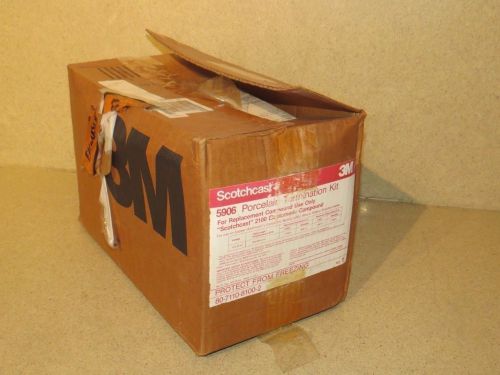 3M SCOTCHCAST 5906 PORCELAIN TERMINATION KIT - NEW IN BOX  (B)