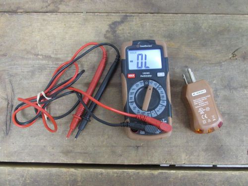 Southwire Multimeter 10030S with 40010S Receptecle Tester