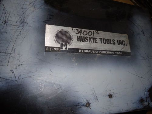 Huskie sh-70f hydraulic punching tool for sale