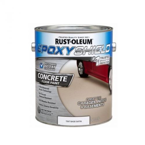 1 gallon epoxy shield gallon tint base floor paint rust-oleum paints 259430 for sale