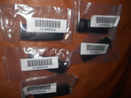 New Motorola HLN6853A Portable Radio Belt Clip New In Package, 5 in all