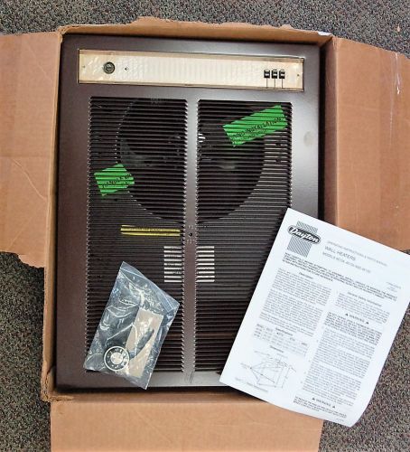 New dayton ind/com forced air wall heater model 4e136 4800/3600 watts 240/203 v for sale