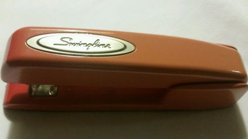 Swingline Stapler Model #747xx - Rare Two Toned Peach Orange Color