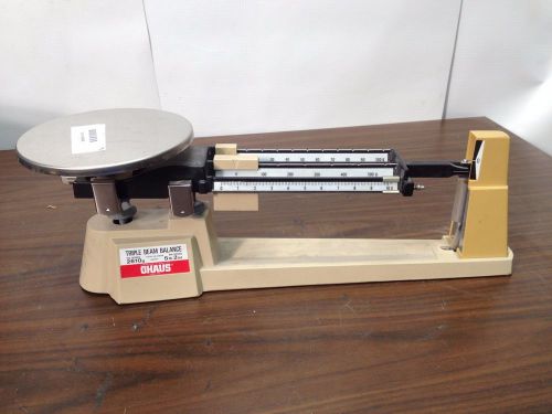 Ohaus Triple Beam Balance Scale W/O Attachment Max weight 2610g 700/800 Series