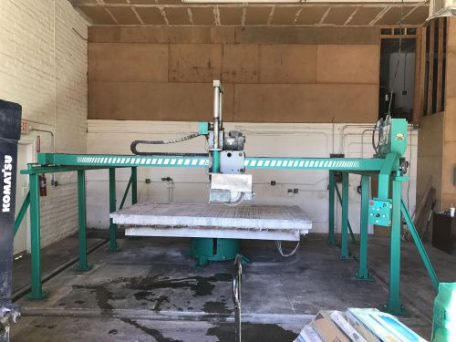 Johnson Bridge Saw - Stone, Marble Slab, Granite and Hard Surface Saw Full Size