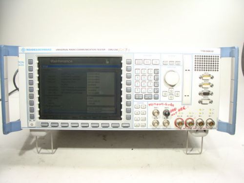 Rohde &amp; Schwarz CMU200 Radio Communication Tester Spectrum Analyzer 21 Options!