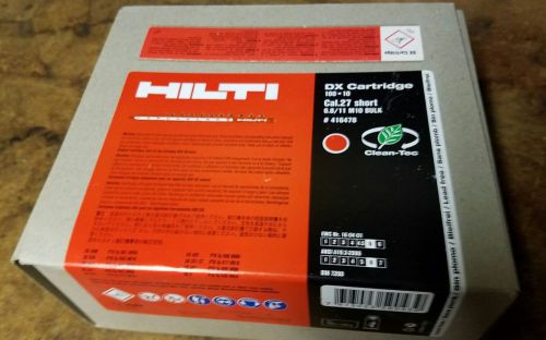 HILTI  DX Cartridge 10x100 Cal .27 short 6.8/11 M10 Clean-Tec Red #416478