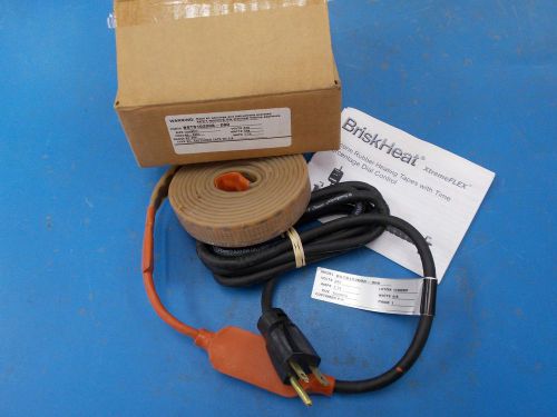 Briskheat xtremeflex, silicone rubber heating tape, 1inx96in, bsts102008-060 for sale